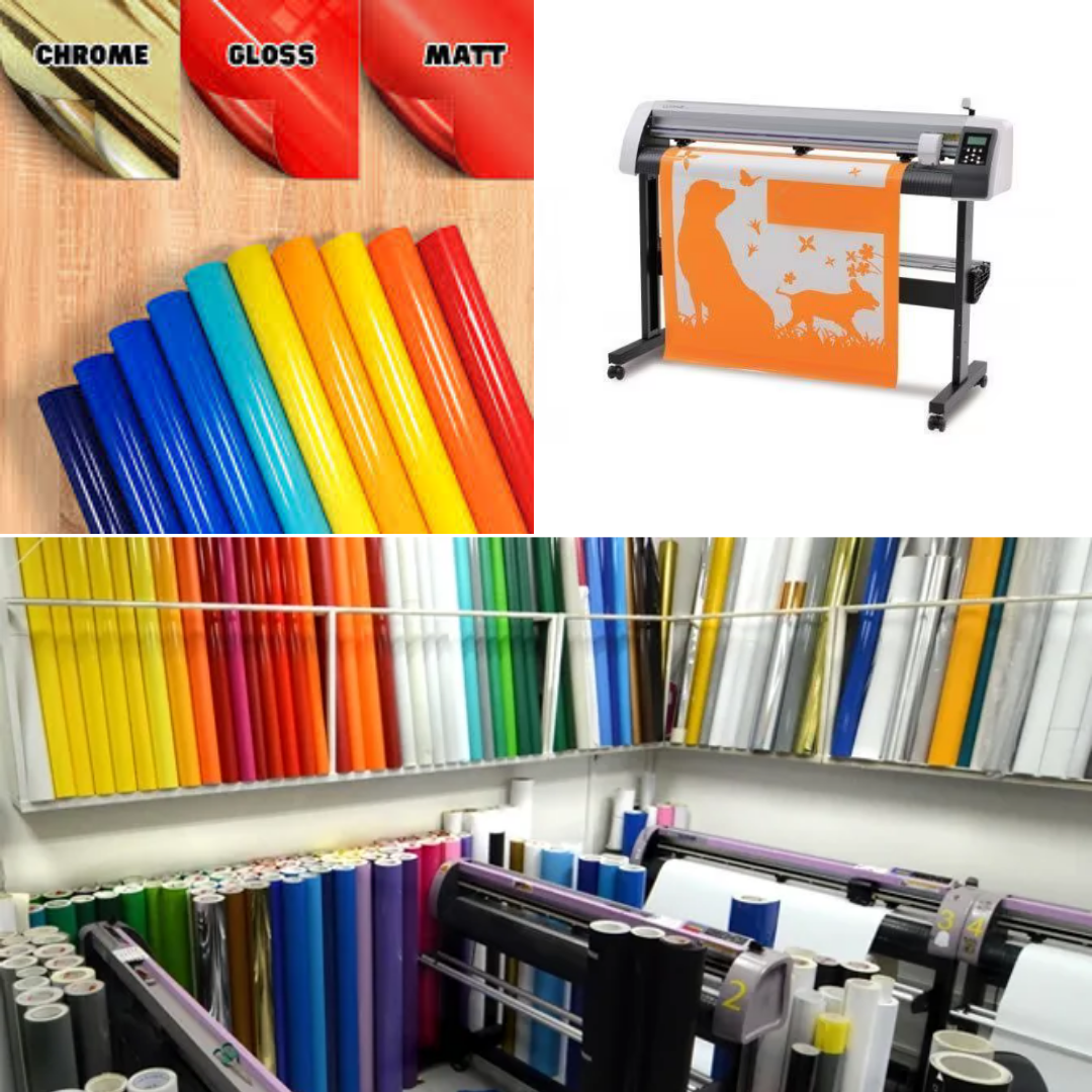 Get Vinyl Stickers in your required custom size, shape & design