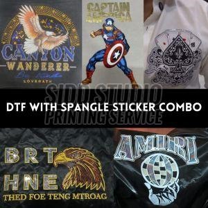 custom clothes dtf (direct to film) transfers & gang sheet prints in delhi