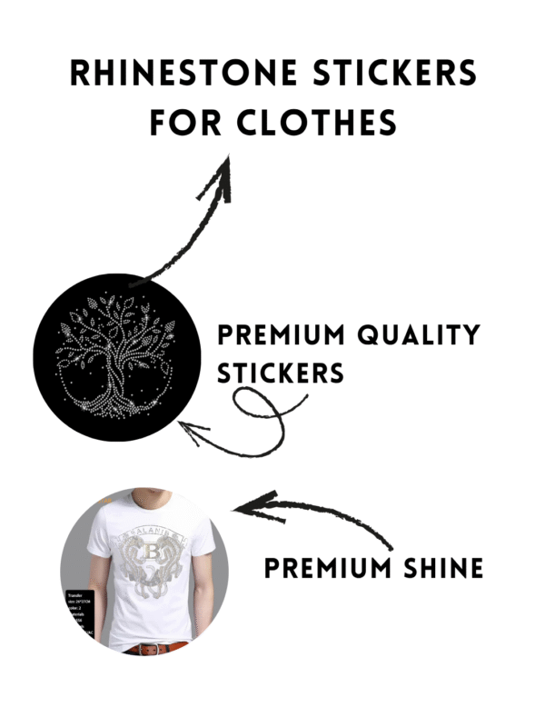 Premium Rhinestone Stickers for Garments – Custom Stone