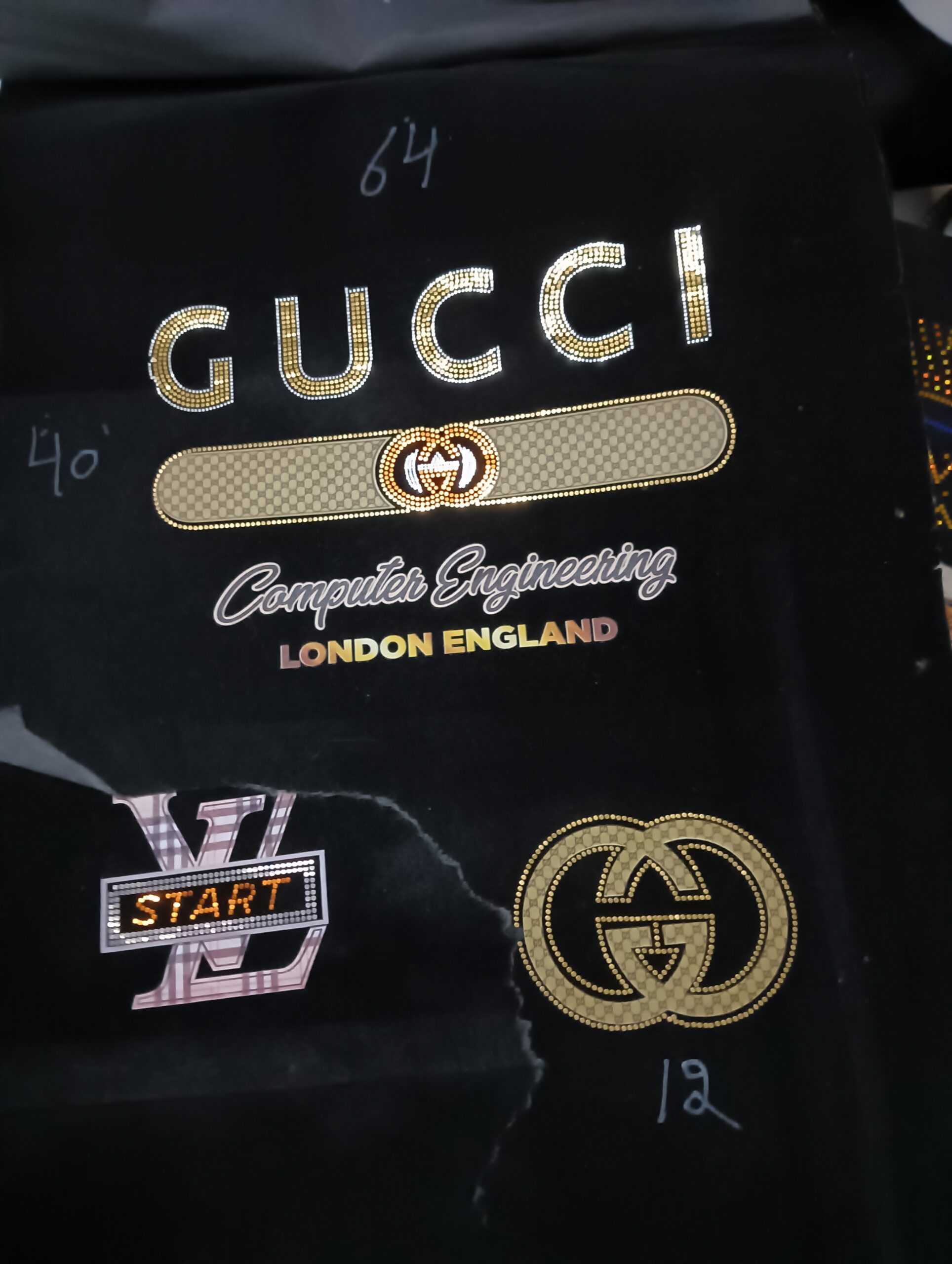 Spangle Sticker Transfer for Garments - Image 4