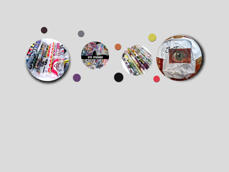 Power Up Your Brand with DTF Stickers in delhi 